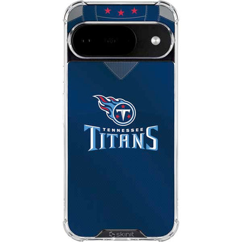 NFL Tennessee Titans Team Jersey Google Pixel 10 Clear Case